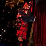 Roddy piping on stage in Las Vegas