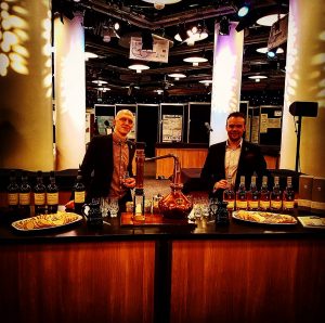 whisky tasting at EICC conference